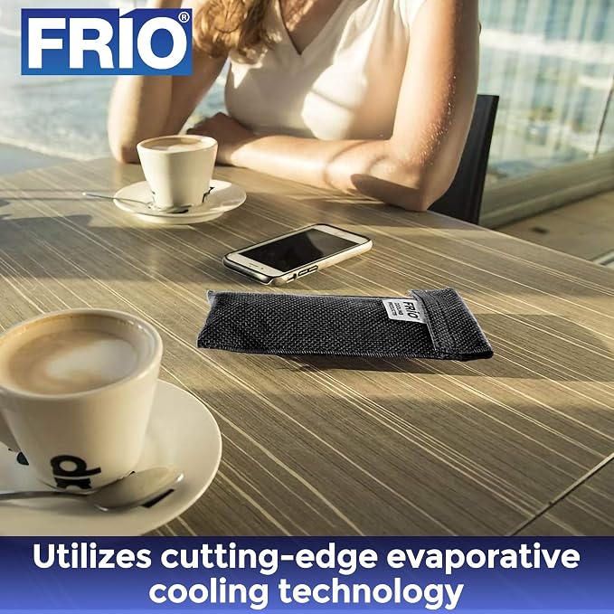 FRIO Cooling Wallet - Insulin & GLP-1 Cooler for 45+ Hours - GLP-1 Shots Holder - Black - Individual