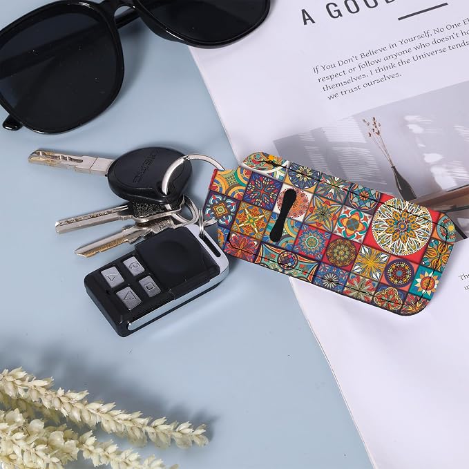 Chapstick Holder Keychain Lip Balm Holder with Clip