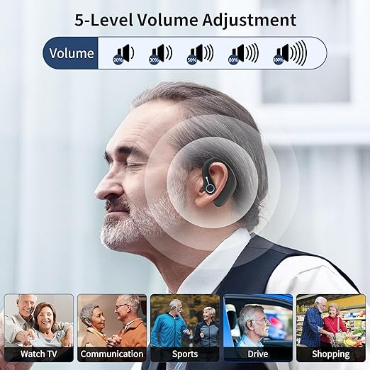 WASOCA Hearing Aids for Seniors, Hearing Aids Rechargeable with Bluetooth, Hearing Aid APP Control, Hearing Amplifier for The Hearing Loss, Hearing Your Voice, FSA&HSA Eligible