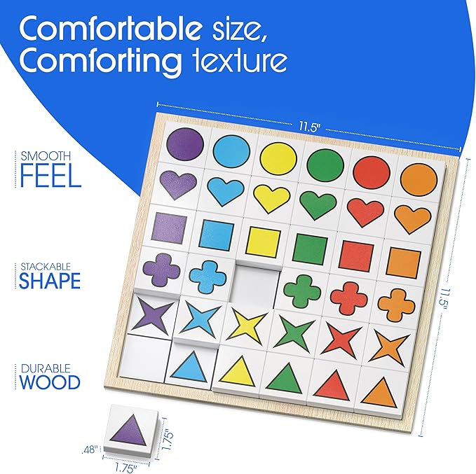Keeping Busy Match The Shapes Large Dementia Activities for Seniors Dementia Products for Elderly Memory Games for Seniors Alzheimers Products for Elderly Alzheimers Activities Memory Games for Adults