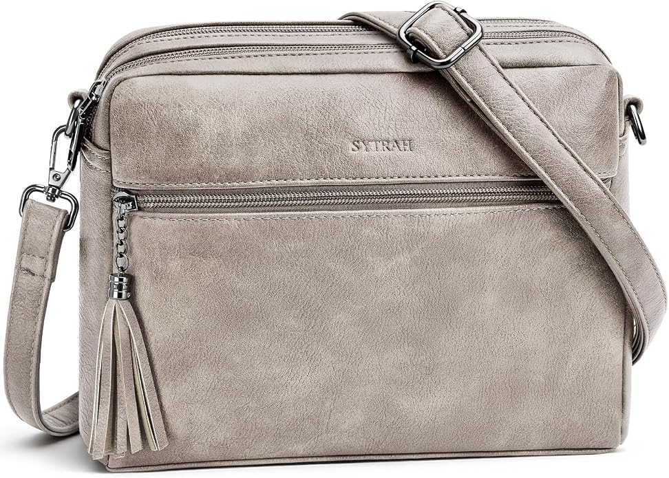 Anti-Theft Crossbody Purse for Women Travel Shoulder Bag