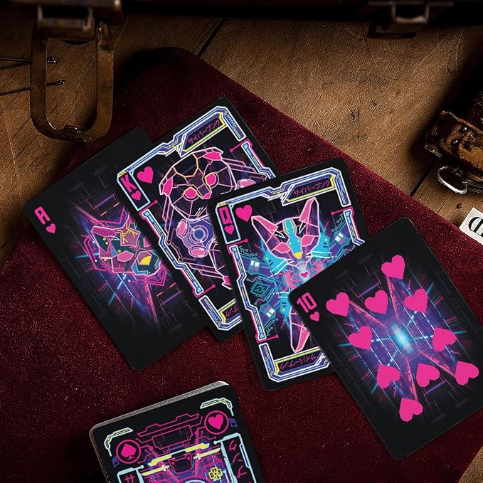 99FOX Cat Playing Cards for Adults Teens Men Friends Games Cool Deck