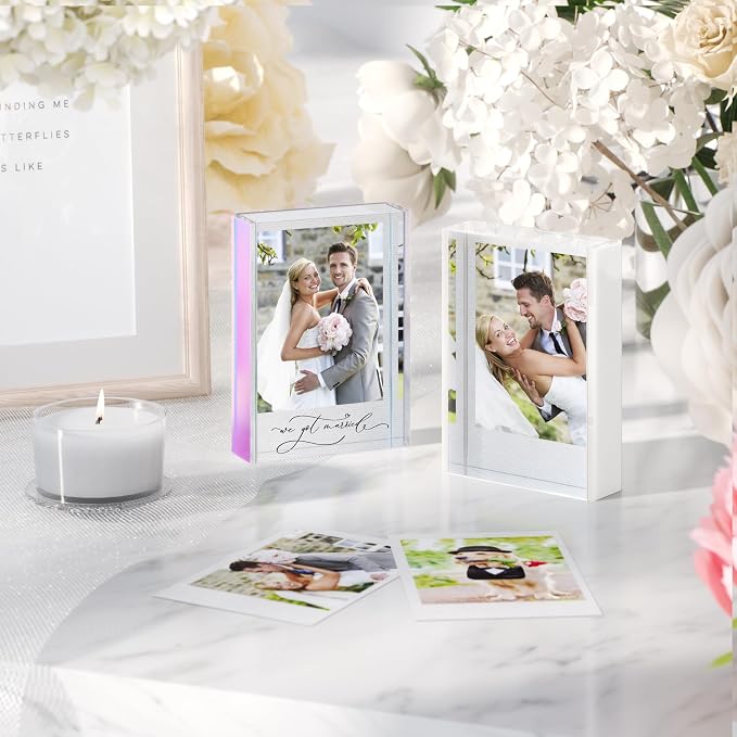 WINKINE 2x3 Mini Picture Frames for Polaroid & Fujifilm Instax Mini Film, Cute Instax Frame, Poalroid Frame for Photos, Tabletop Small Picture Display Holder for Instant Photo