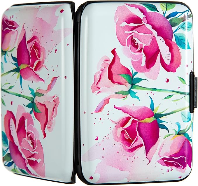 Credit Card Holder Small RFID Blocking Wallet Business Metal Slim Mini Aluminum Hard Case for Women Men