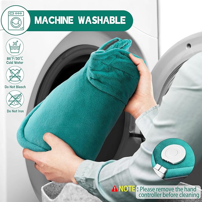 Christmas Gifts for Women, Mom, Neck Shoulder Heating Pad Gift for Men, Dad, Fathers Day, Electric Weighted Heat Pads for Back, Cramps and Leg, Mothers Day Gifts for Mom from Daughter, Son