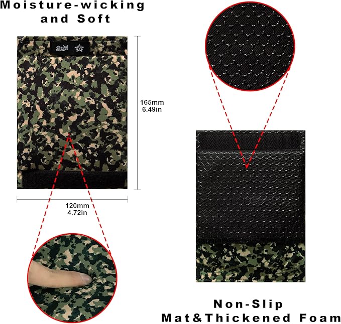 Universal Walker Hand Grip Padded Covers Non-Slip Cushion Foam for Folding Wheelchair Rollator Crutch Handle Pads 2-Pack