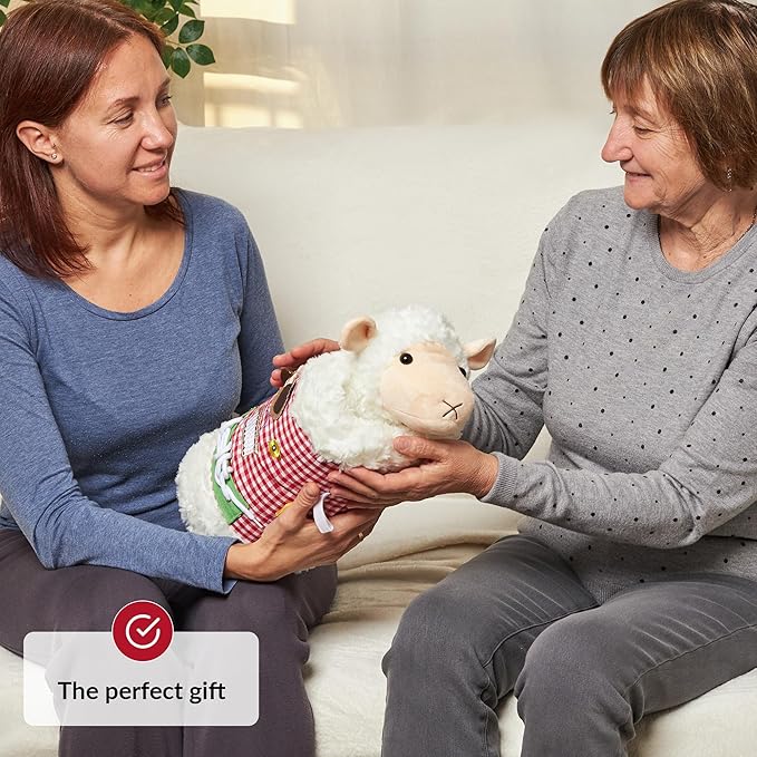 Fidget Muff and Blanket for Elderly | Fidget Blanket for Dementia | Sensory Blanket & Toy | Dementia Products for Elderly | Activities for Alzheimer's or Dementia | ODOXIA Fidget muff (White)