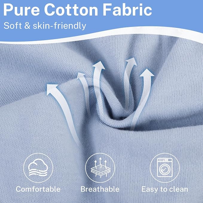 Reusable Adult Diapers,Washable Incontinence Underwear for Women – Reusable Leak Proof Cotton Briefs with Removable Pads, Waterproof Overnight Protection, Easy Open Side Tear Away Closure