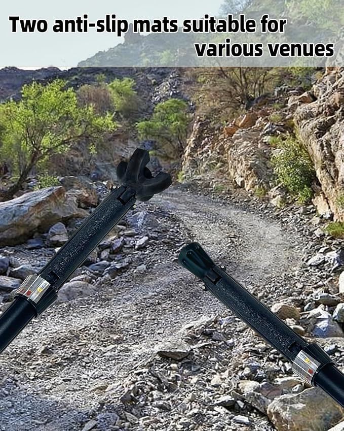 Portable Walking Cane with Seat, Adjustable 34"-37" Foldable Lightweight Aluminum Anti-Slip Walking Stick for Men & Women, 550 Lbs Cane with Chair for Travel Hiking with Carry Bag