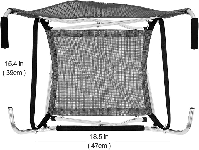 Canes and Walking Sticks Seat Collapsible 300lbs - Sport Folding Chair Seat Cane 4 Stool Walker for Camping (Heavy Duty Aluminum Alloy 1kg -2.2lb Weight XL Size Blue)