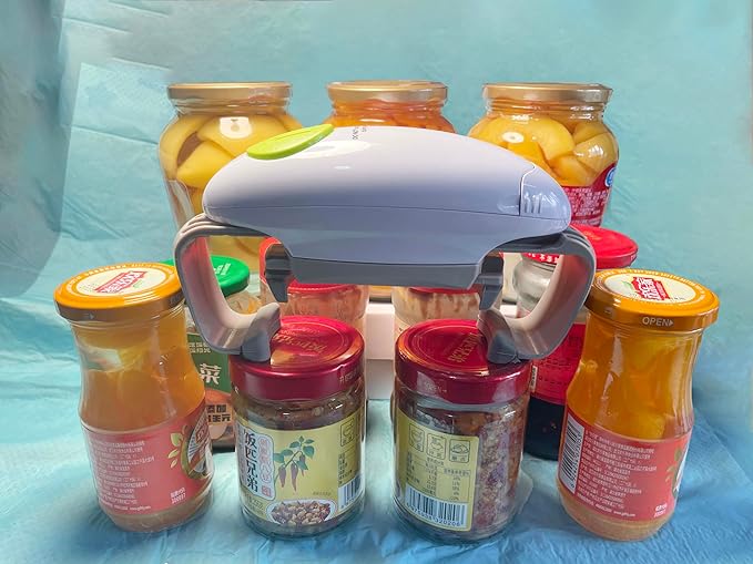 Electric Jar Opener, Automatic jar opener, Jar Opener for seniors with arthritis, Electric Jar Openers for Seniors, Automatic Jar Opener for seniors with arthritis (High configuration version）