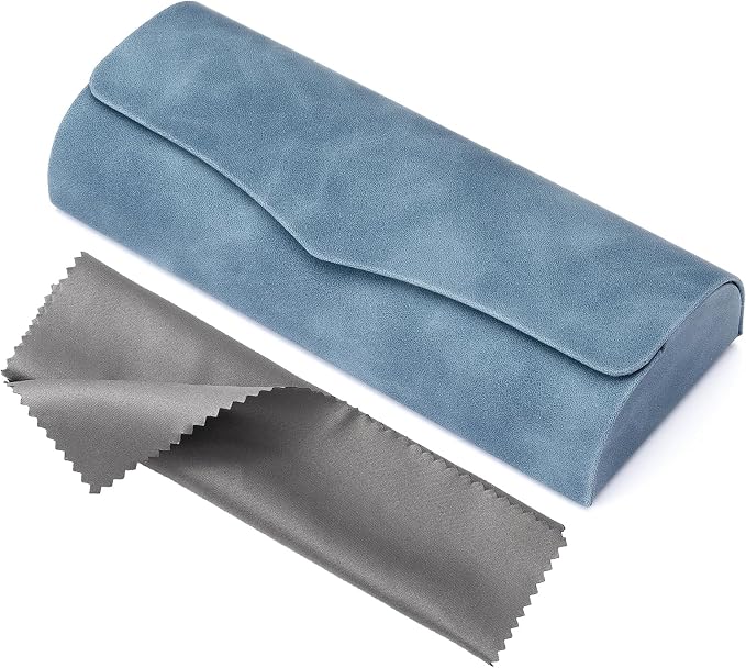 Vemiss Hard Shell Eyeglass Cases, Lightweight Portable Glasses Case for Women Men