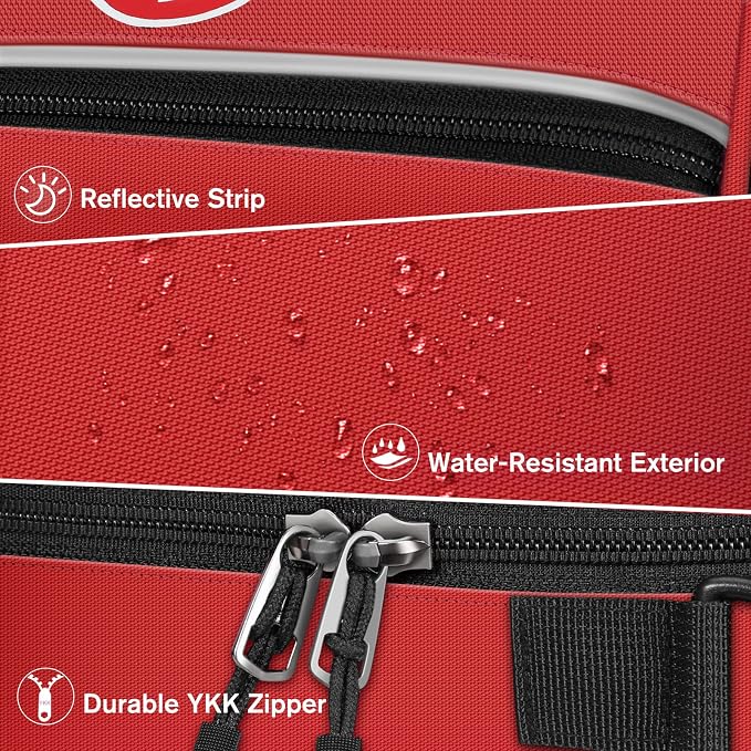 MEDMAX Insulin Cooler EpiPen Carrying Case Insulated with Shoulder Strap | Travel Medication Diabetes Supplies Organizer Bag for Asthma Inhaler, Auvi-Q, Allergy Medicine Essentials