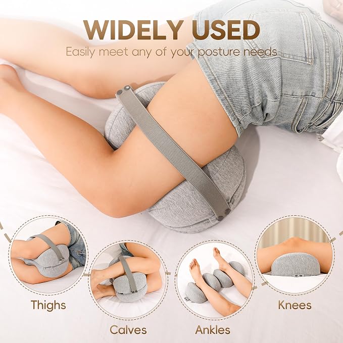 wefaner Knee Pillow for Side Sleepers Leg Pillow,Leg Knee and Foot Support Relieve Pain,The Elderly, Pregnant Women Leg Knee and Foot Support Relieve Pain