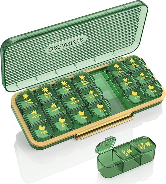 Pill Organizer 3 Times A Day