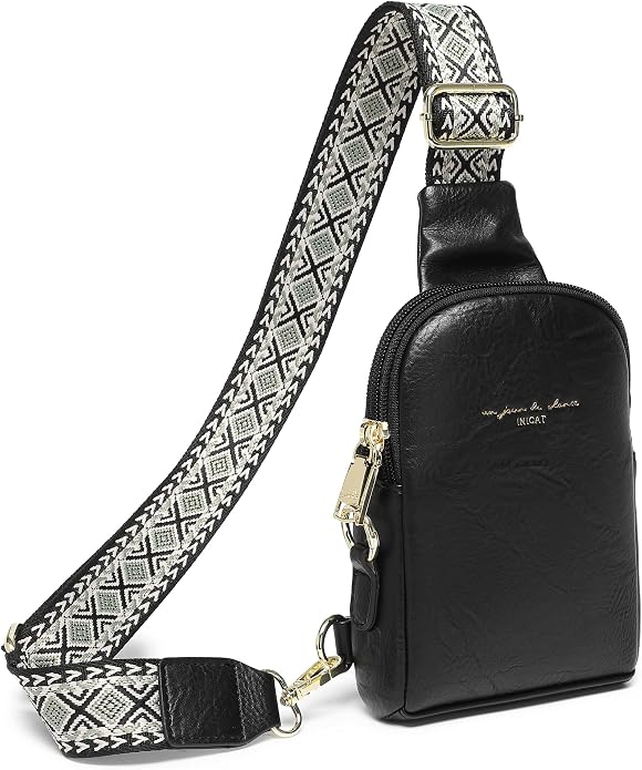 Lightweight Small Crossbody Sling Bag for Women | Mini Travel Purse,Multi-pocket with Card Slots,Durable Vegan Leather,Everyday Carry