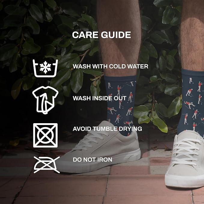 Shanker Golf Socks - Funny Angry Golfer Socks - Funny Golf Gift for Men - 1 x Pair, Size 10-13 - Fathers Day Golf Gift
