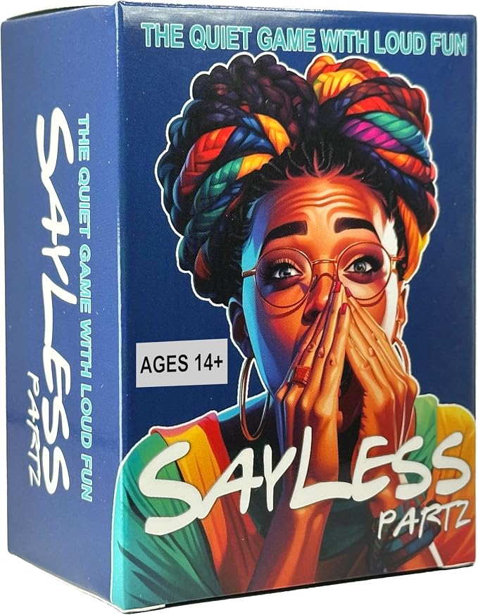 Kinfolk SayLess 2 Family Game Night Hood Charades with a Cultural Twist for Energetic Word Guessing, Shared Laughter, and Deeper Connections