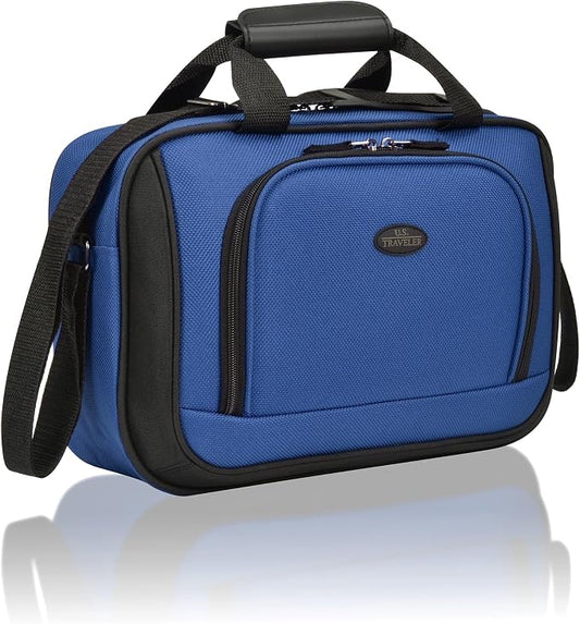 U.S. Traveler Rio 14" Travel Tote Bag, Lightweight 1200D Carry-On Bag for Women & Men