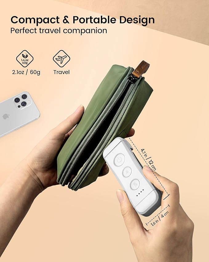 Glocusent USB Rechargeable Book Light for Reading in Bed, Portable Clip-on LED Reading Light, 3 Amber Colors & 5 Brightness Dimmable, Compact & Long Lasting, Perfect for Book Lovers (White-Pro Max)