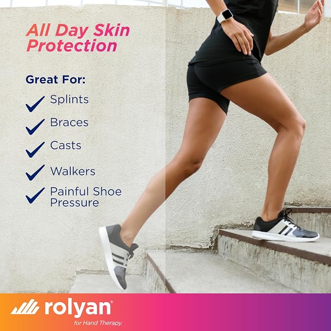 Rolyan Non-Latex Moleskin Roll, 9" x 4 yards, Beige, Padding with Paper Backed Adhesive, Cut to Fit for Splints, Braces, and Casts, Soft Flexible Tape for Blister Prevention & Skin Protection