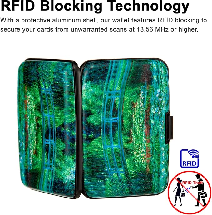Credit Card Holder Small RFID Blocking Wallet Business Metal Slim Mini Aluminum Hard Case for Women Men