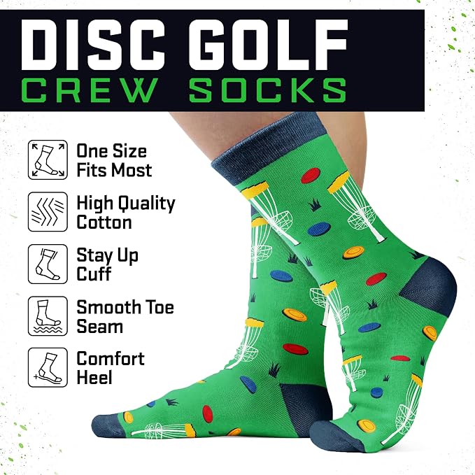 VICRAZY Father Day Gift for Dad - Funny Golf Gifts For Men – Disc Golfing Accessories, Stocking Stuffers, Christmas Gift