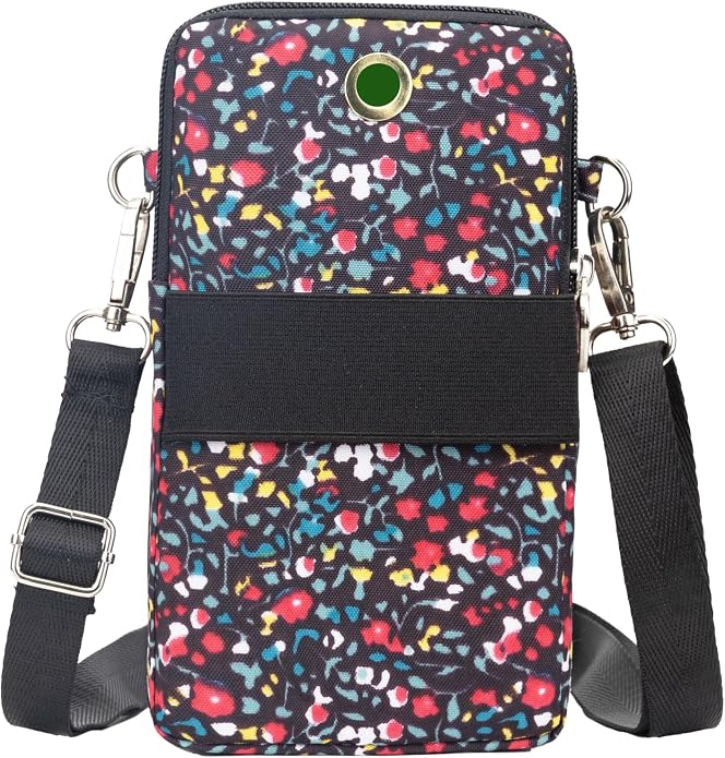 Small Crossbody Bag for Women - Mini Phone Purses with Crossbody Strap and Wallet - Nylon Arm Bag