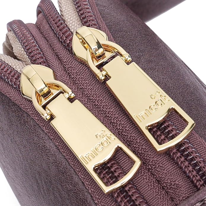 Lightweight Small Crossbody Sling Bag for Women | Mini Travel Purse,Multi-pocket with Card Slots,Durable Vegan Leather,Everyday Carry