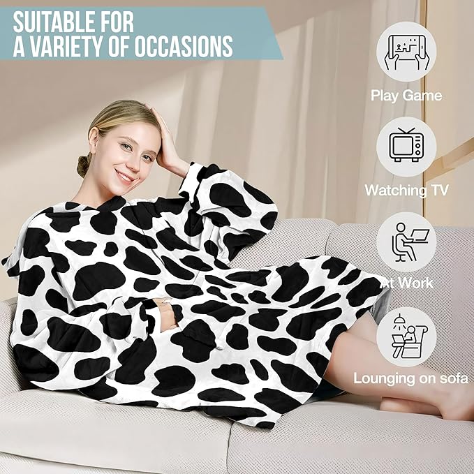 Wearable Blanket Hoodie For Mom Wife Best Ever Hoodie- Christmas Gift From Husband Daughter Anniversary Birthday