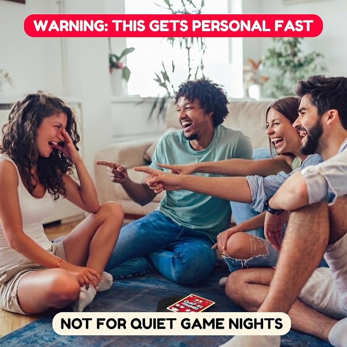 Slap of Shame – Fast Slap Card Game for Adults | Dares & Group Challenges | Funny Party Game for Game Night, Bachelorette & Friends Groups | 2-10 Players
