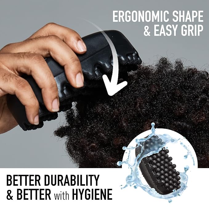 Red by Kiss Bow Wow X Twist King Luxury Twist Styler Washable and Durable Twist Brush for Afro Curl (Mini)