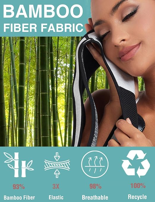 Posture Corrector, BI-Strap System Back Brace | Three Wearing Modes, Bamboo Fiber Lining, Adjustable Support
