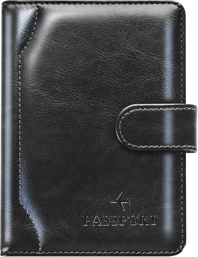 Passport Holder for Travel Essentials Wallet Cover Case Women Men Gift | Passport Holder for Travel Cruise Essentials, Passport Wallet Cover Case Women Men Travel Gifts