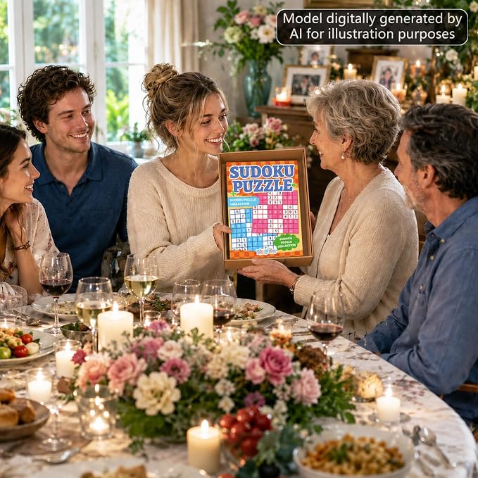 18 Pack Large WordSearch Puzzle Books for Adults Aging Seniors 6.5x9 Inches Word Find Puzzle Books Giant Print Words Activity Book Brain Games Include 10 Word Search 4 Sudoku Puzzle 4 Crossword Games