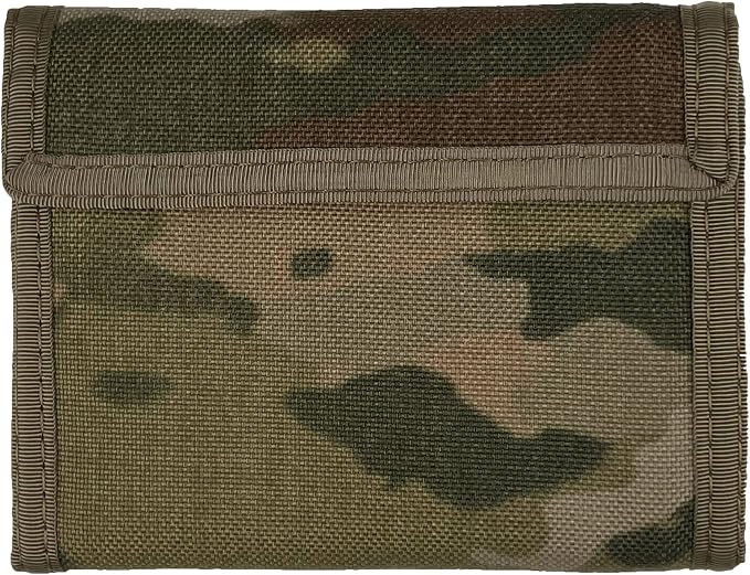 Sprocket Nylon Billfold Wallet with Zippered Coin Pocket (MultiCam Camo)