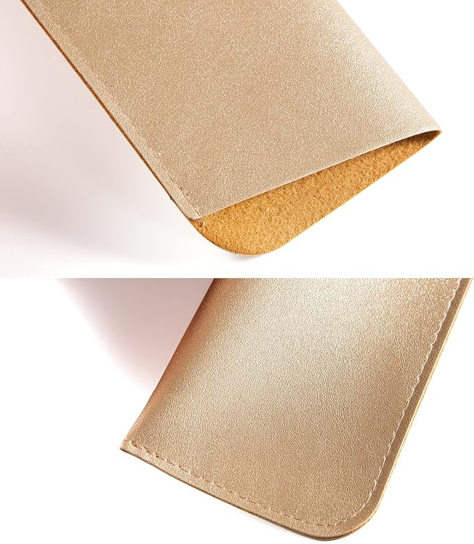 TRIUMPH VISION Reading Glasses Pouch Eyeglass Sleeve Soft Case Slim 3 Pack | Alternative to Bulky Case Lightweight，Neoprene Lined Padded Protect Optical lens Slip in, Cute Pattern Portable for Daily Use