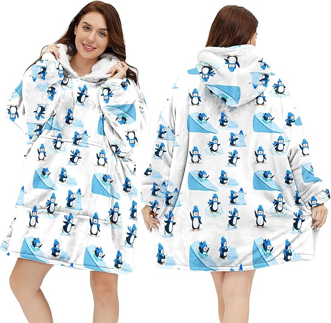 Wearable Blanket Hoodie For Mom Wife Best Ever Hoodie- Christmas Gift From Husband Daughter Anniversary Birthday