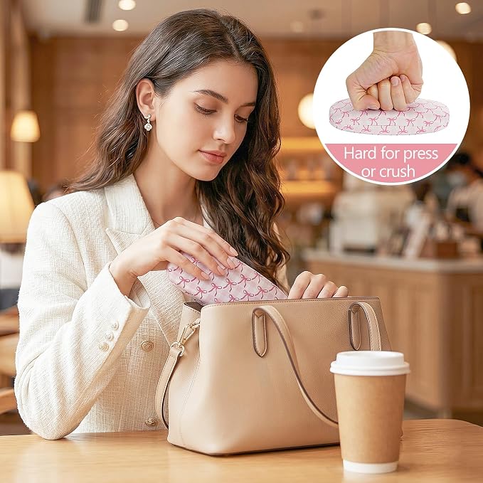 MoKo Hard Shell Eye Glasses Case, PU Leather Eyeglasses Cases with Cloth