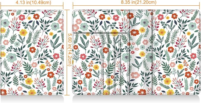 FINTIE Passport Holder, Slim Travel Wallet RFID Blocking Card Case Cover | Passport Cover Protector Essentials with Credit Card Slots, For Women/Men