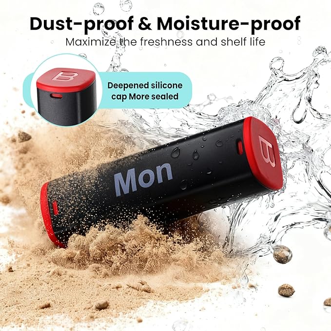 Weekly Pill Organizer 2 Times a Day - 7 Day AM PM Pill Box Large Travel Pill Case, Daily Pill Container Dispenser for Vitamins, Supplements, Fish Oils, Medication Storage Pill Holder, Black