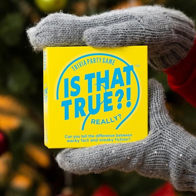 Hygge Games, is That True?! – Can You Tell The Difference Between Wacky fact and Sneaky Fiction? – Trivia Party Game