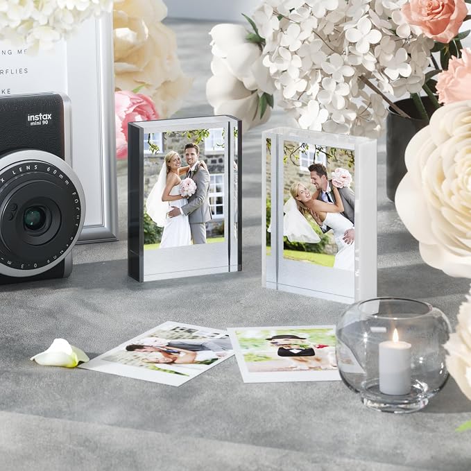 WINKINE Instax Frame, Polaroid Frame for Fujifilm Instax Mini Film, Small Picture Frames 2x3, Polaroid Picture Frames for Photos, Mini Photo Display