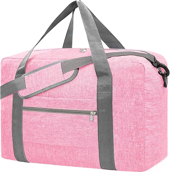 For Spirit Airlines Personal Item Bag 18x14x8 Foldable Carry on Bags for Airplanes Travel Duffel Bags for Women and Men