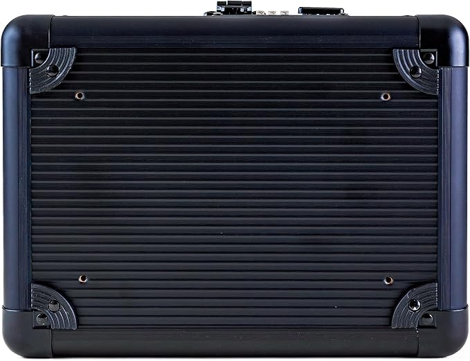 MEDICINE RX SAFE Medication Carrying Case - Medium/Black - Dual Lock