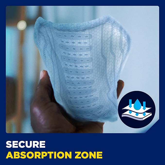 TENA Incontinence Guards, Overnight Absorbency & Advanced Odor Protection, Incontinence Guards for Men, 96 ct