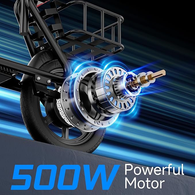 Electric Scooter - 8.5"/10'' Solid Tires, 350W/500W Motor, Up to 19-22MPH and 21-24Miles Long-Range Portable Commuting Scooter for Adults with Double Braking System and App