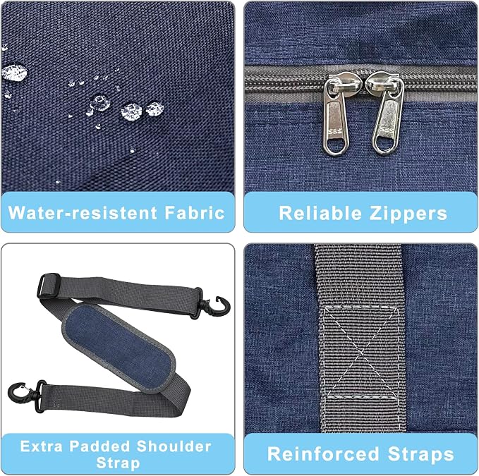 For Spirit Airlines Personal Item Bag 18x14x8 Foldable Carry on Bags for Airplanes Travel Duffel Bags for Women and Men