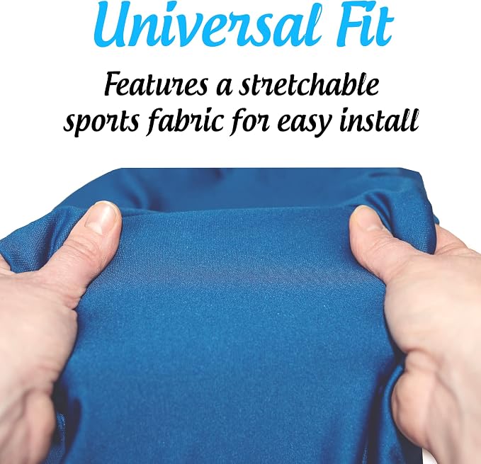 Top Glides Universal Rollator Walker Seat and Backrest Covers (Peace)