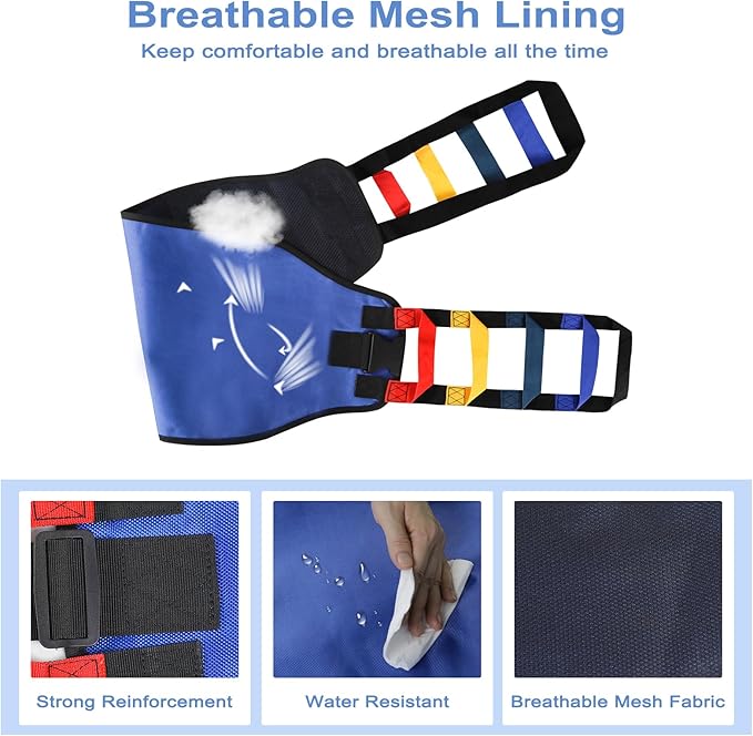 Transfer Sling, Transfer Belt Gait Belts for Seniors, Heavy Duty Patient Lift Belt with Straps, Mobility Standing and Lifting Belt for Elderly, Disabled, Injured-Safely Move from Bed and Wheelchair
